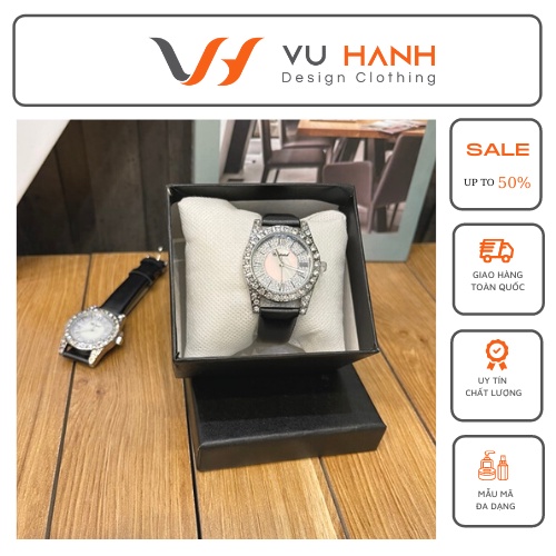 Đồng hồ nữ đính đá sang chảnh | Shop Vũ Hạnh