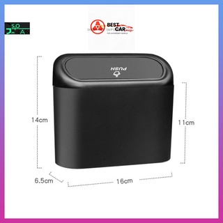 Thùng đựng rác trên ô tô, hộp rác mini để bàn văn phòng
