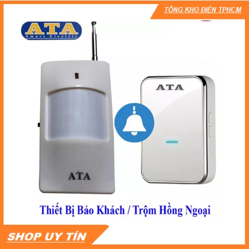 🚚 FREE SHIP 🚚 Chuông báo khách không dây đa năng Ata AT-318C- Hàng Chính Hãng