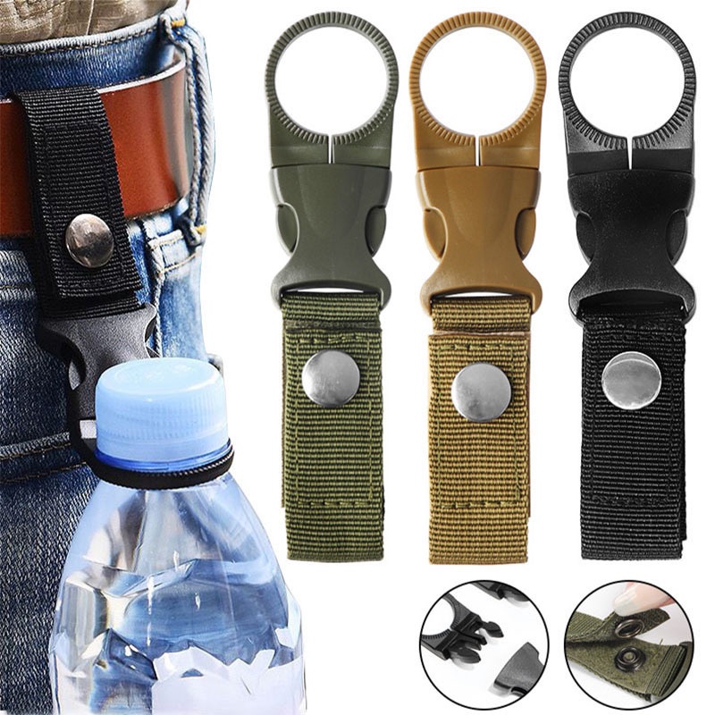 1 Móc Kẹp Bình Nước Đa Năng Tiện Dụng Cho Dã Ngoại