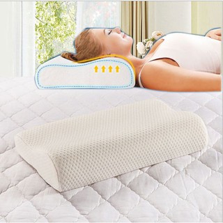 Gối Cao Su Non Chống Ngáy Ngủ Và Đau Cột Sống Cổ Ánh Vàng Sang Trọng