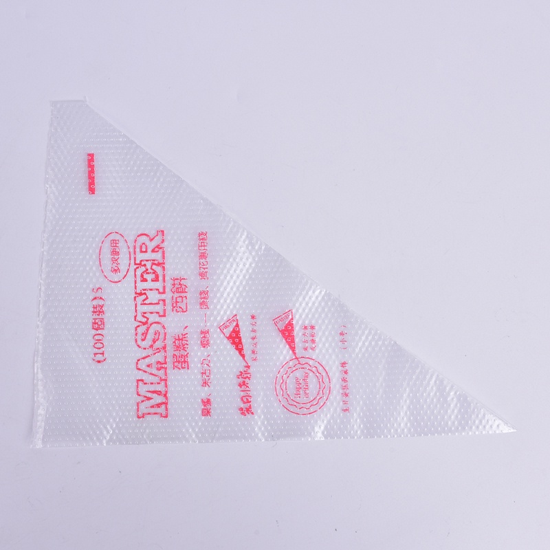 Set 100 Túi Nhựa Đựng Kem Dùng Một Lần Tiện Lợi Size S / M / L (Yancrane3