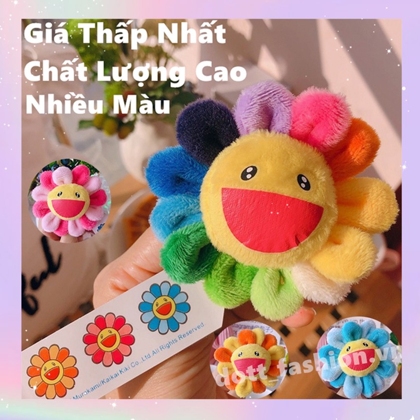 Trâm Cài Áo Hình Hoa Hướng Dương Hoạt Hình Dễ Thương