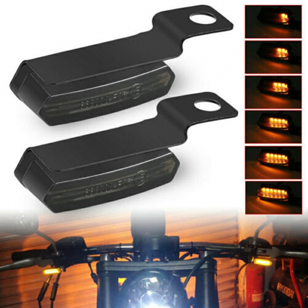 Set 2 Đèn LED Xi Nhan Mini 12V Thay Thế Cho Xe Mô Tô