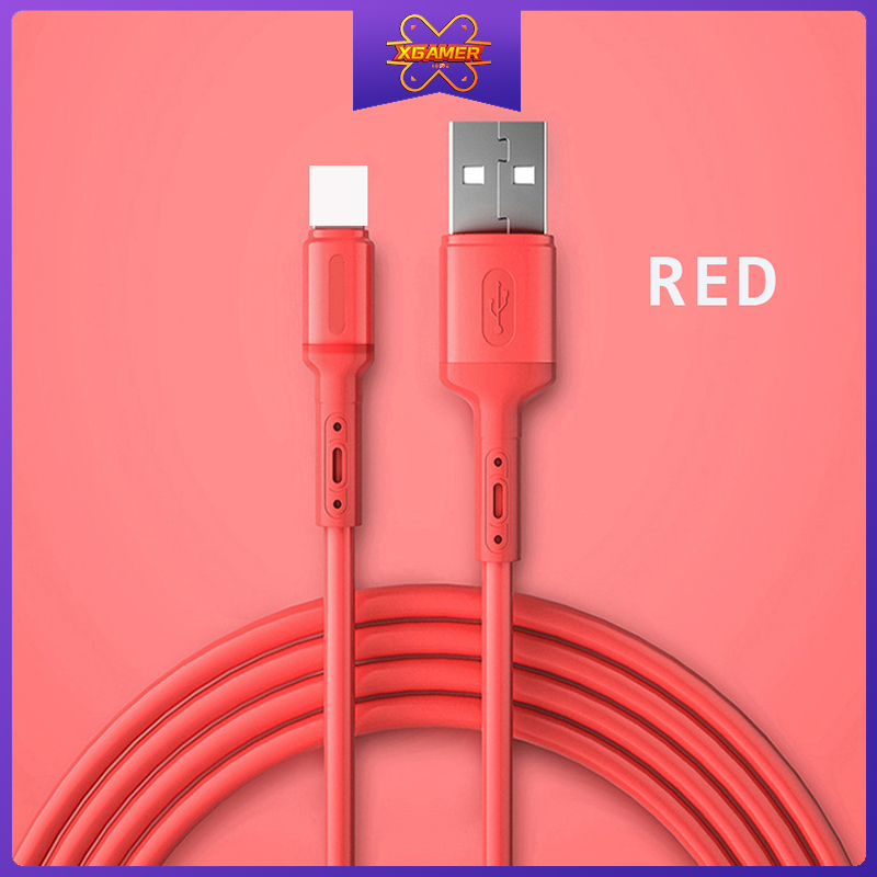 [Ready Stock]High-quality Lightning Super Fast Muticolor 1M 2M Charging Cable For Type-C,Micro USB,Apple and Android Phone