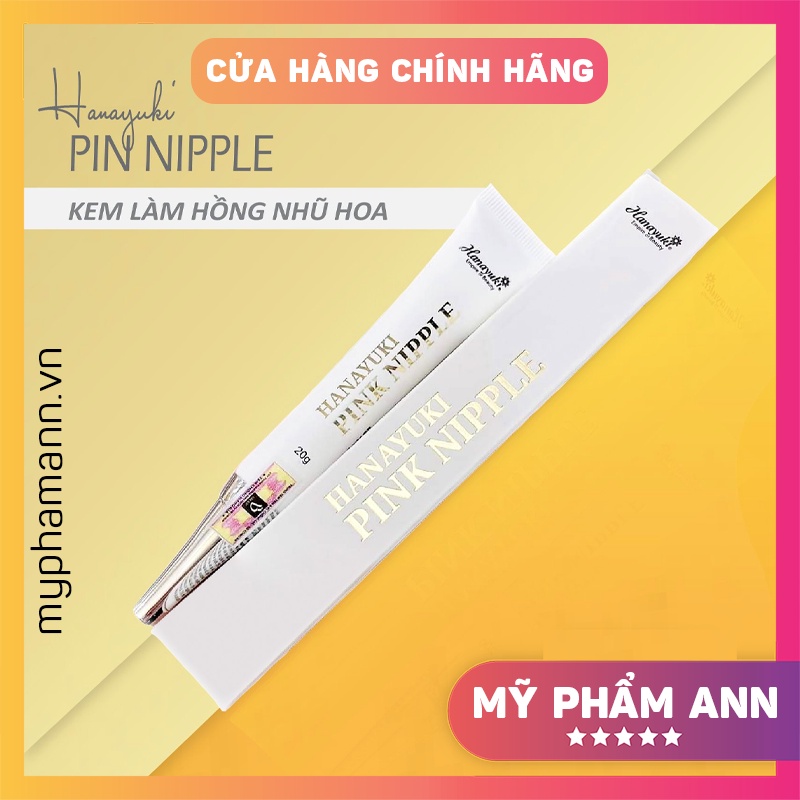 Kem Làm Hồng Nhũ Hoa Hanayuki Pink Nipple chính hãng - 8936205370377