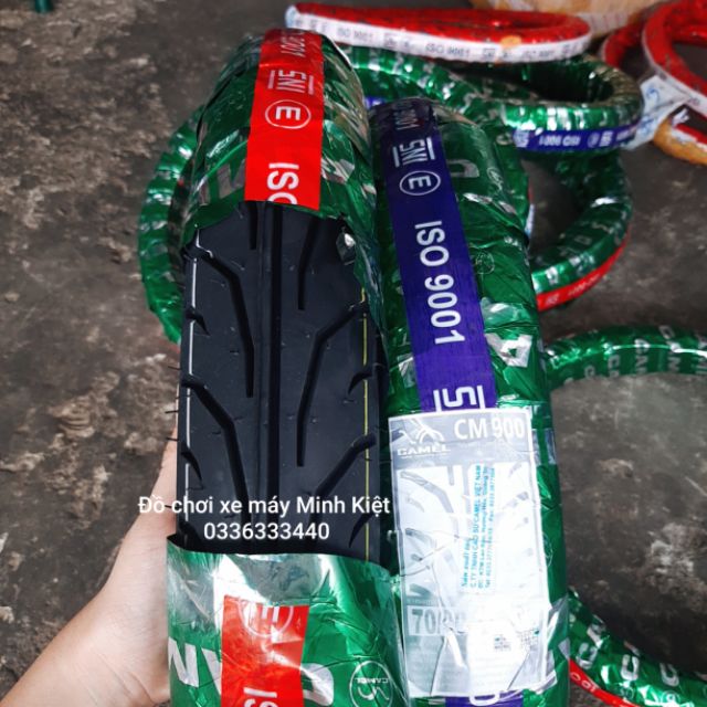 Vỏ CAMEL không ruột gai Dunlop 60-70-80/90-17