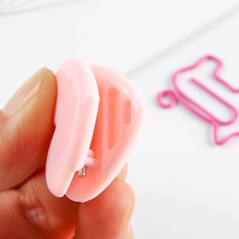 Kẹp trái tim dùng treo ảnh, treo giấy ghi chú (KG46)