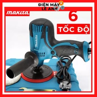 Máy chà nhám đánh bóng tròn Makita GV6010 mini total rung cầm tay dùng cho ô tô, xe máy