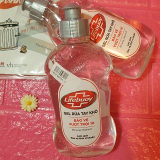 🚫XẢ KHO GIÁ SHOCK🚫 Gel rửa tay khô Lifebuoy bảo vệ vượt trội 10 (chai 235ml)