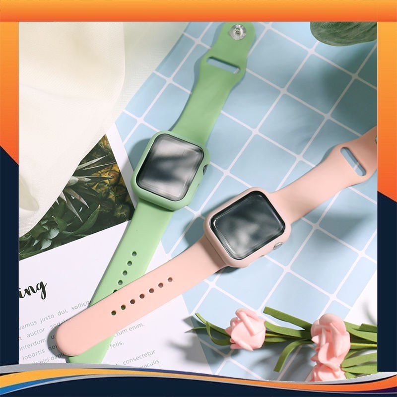 Dây silicon dành cho đồng hồ Apple watch size 38mm/40mm/41mm/42mm/44mm/45mm