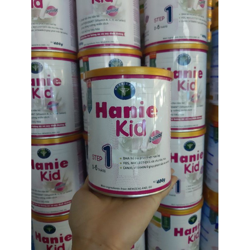 Sữa bột Hanie Kid số 1 lon 400g