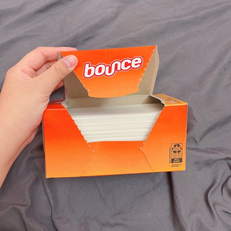 Giấy thơm quần áo BOUNCE Outdoor Fresh đa năng của MỸ set 50 TỜ - 30 TỜ - 10 TỜ