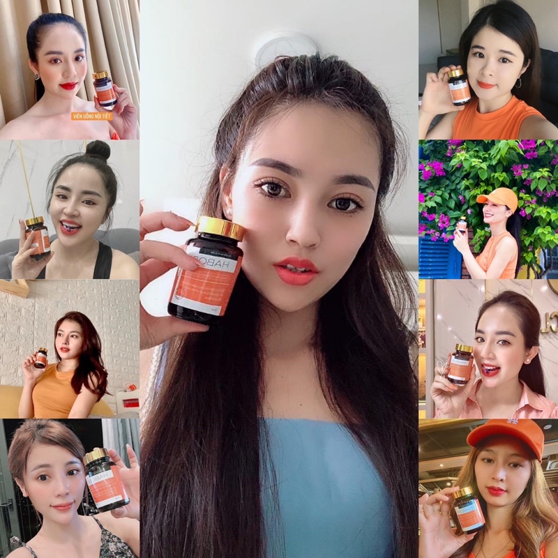 Viên uống nội tiết trắng da mờ nám tăng cường nội tiết tố HABOBI