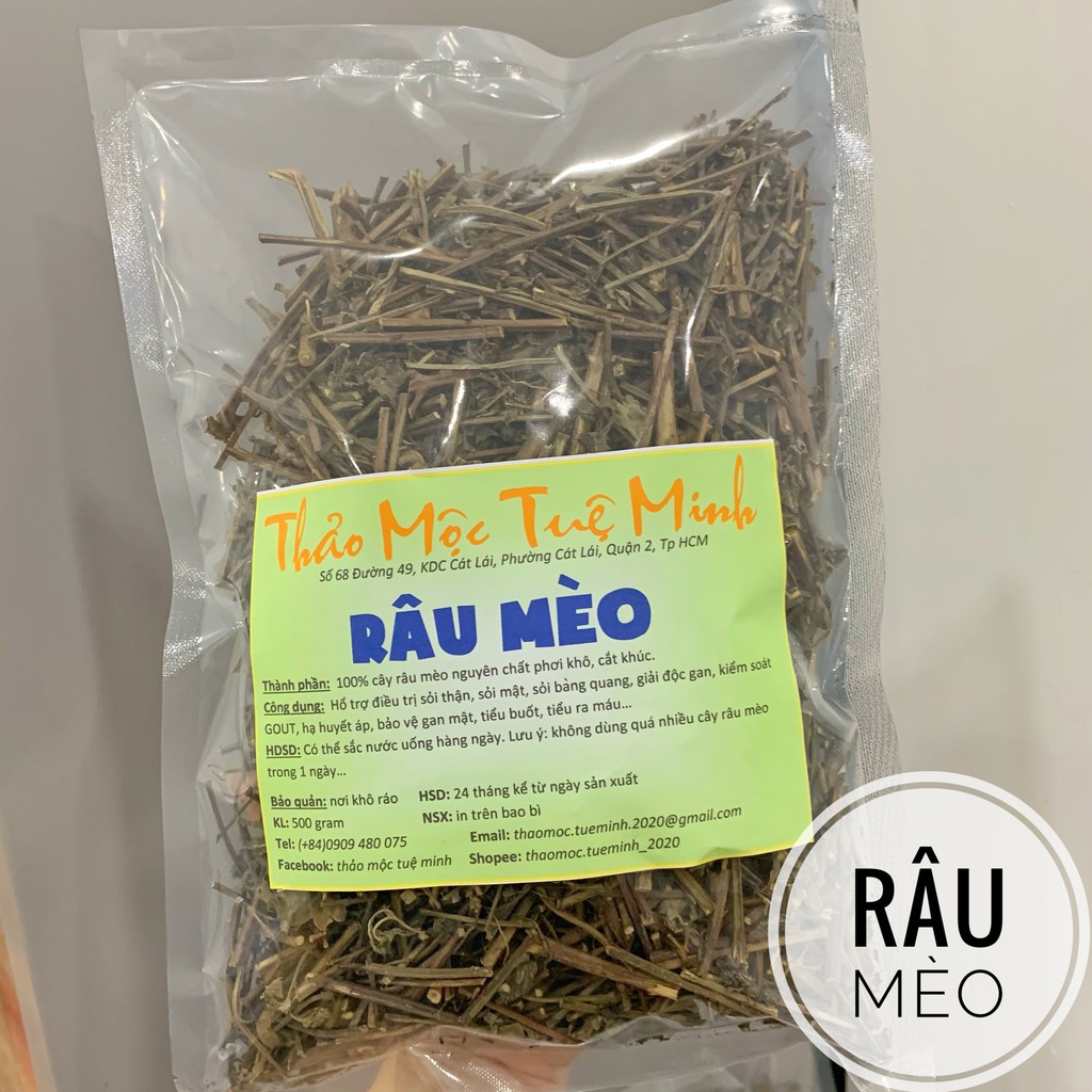 Râu mèo khô nguyên chất 100% từ rừng