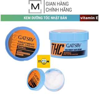 Kem ủ dưỡng tóc Gatsby Nhật Bản chứa vitamin E và protein phục hồi tóc hư tổn