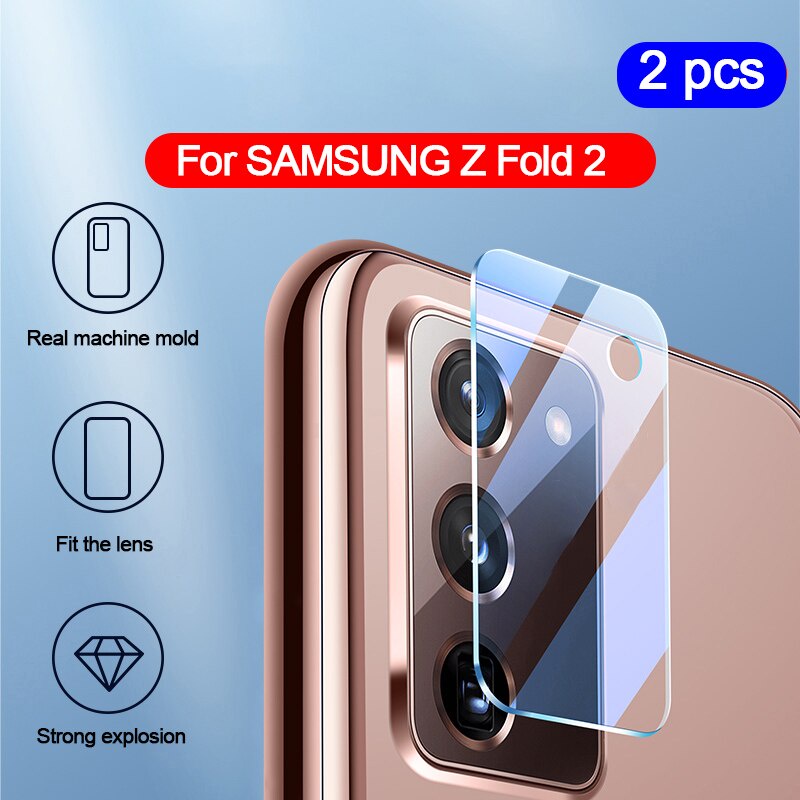 Bộ 2 kính cường lực bảo vệ máy ảnh sau cho Samsung Galaxy Z Fold 3 2
