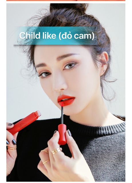 Son kem lì 3CE Stylenanda velvet lip tint