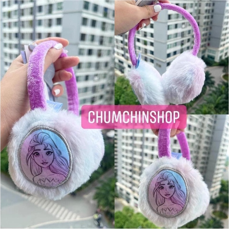 Bịt tai Elsa , Unicorn cho bé gái 3-7 tuổi , hàng mua tại Uk/ Bịt tai giữ ấm cho bé