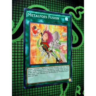 [ Đỗ Lạc Shop ] Thẻ Bài Mint90 Yugioh Spell Metalfoes Fusion  - Super/Ultra