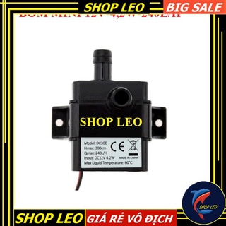 BƠM MINI 12V-4,2W (240L/H) - BƠM KHÔNG CHỔI THAN