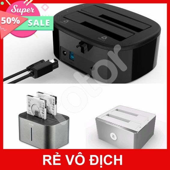 [XK][FREESHIP] DOCK HDD USB 3.0 ORICO, UNITEK, SSK GẮN 2 Ổ CỨNG 2.5/3.5 SATA PRO - CHUYÊN COPY [HCM] | BigBuy360 - bigbuy360.vn