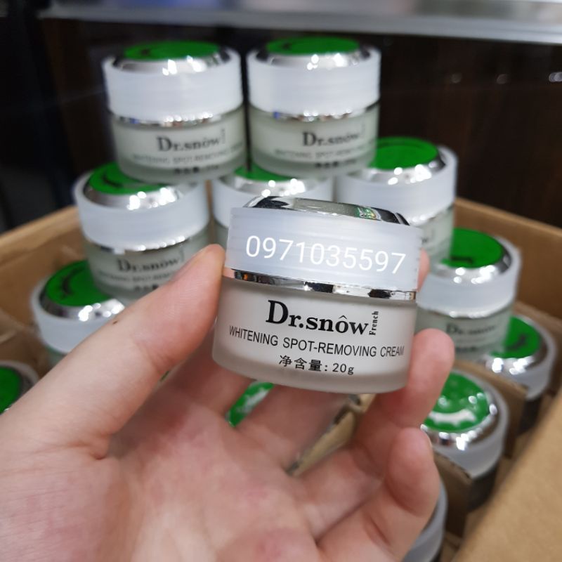 Kem vỗ bong nám Dr snow loại bỏ nám, tàn nhang, dưỡng trắng da hiệu quả