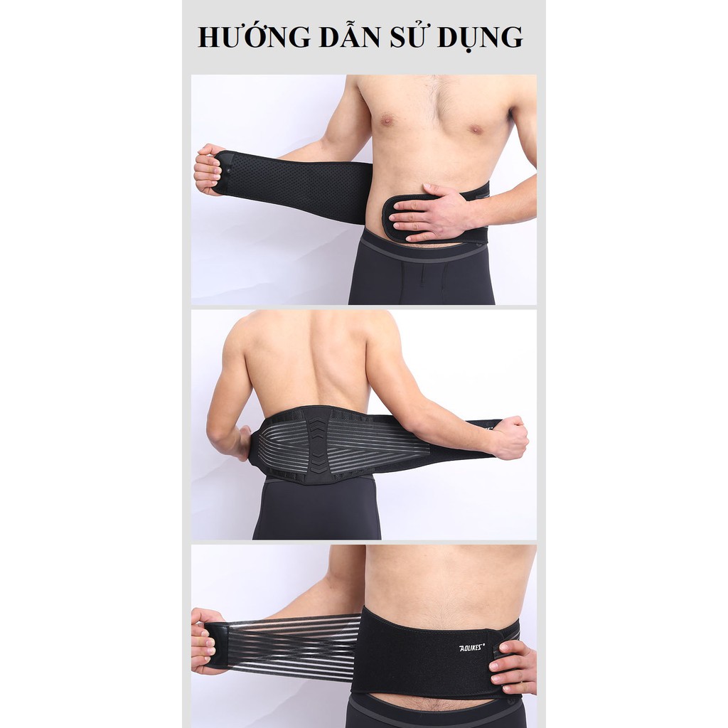 Đai lưng cột sống hỗ trợ nâng đỡ, bảo vệ cột sống khi chơi thể thao