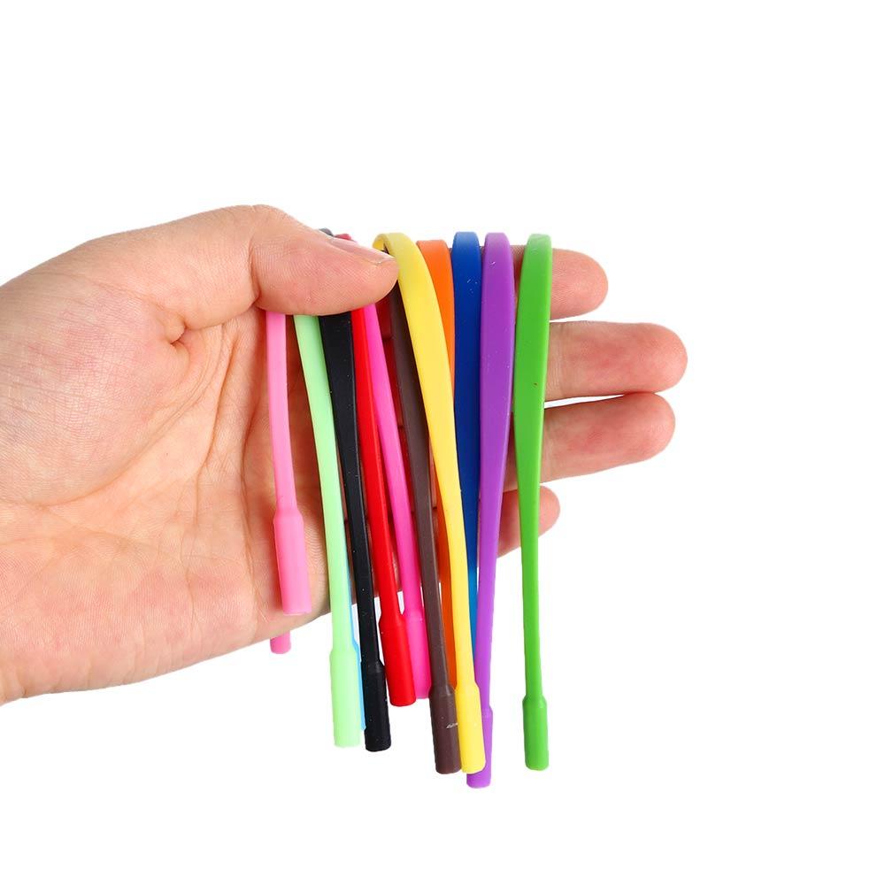 Osier✿ Set 2 Dây Silicone Gắn Mắt Kính Chống Trượt Thể Thao 13 Màu Sắc