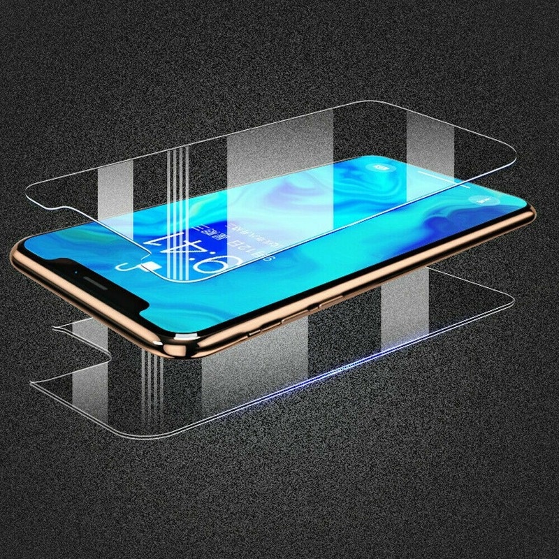 Set Kính Cường Lực Màn Hình + Mặt Sau Bảo Vệ Điện Thoại Cho  Compatible For iPhone 12 Mini Pro Max 5g
