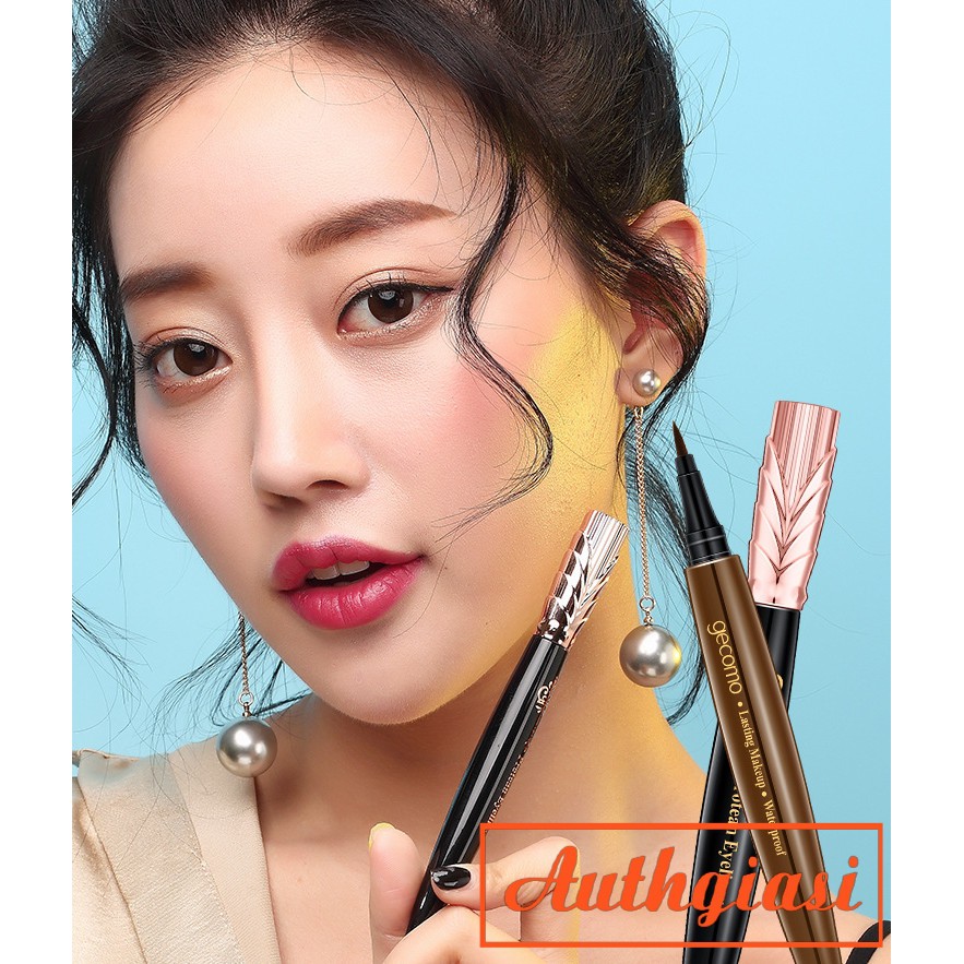 [NÂU và ĐEN] Kẻ mắt dạ Gecomo Lasting chống trôi không kem dễ kẻ | BigBuy360 - bigbuy360.vn