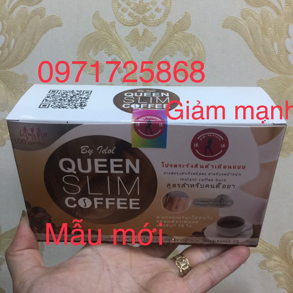 Cà Phê Queen Slim coffee - Chuẩn  Mạnh 100% - chính hãng