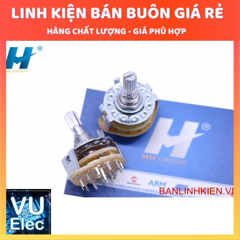 Công Tắc Xoay 4 Chế Độ 3 Cực CT-4R3