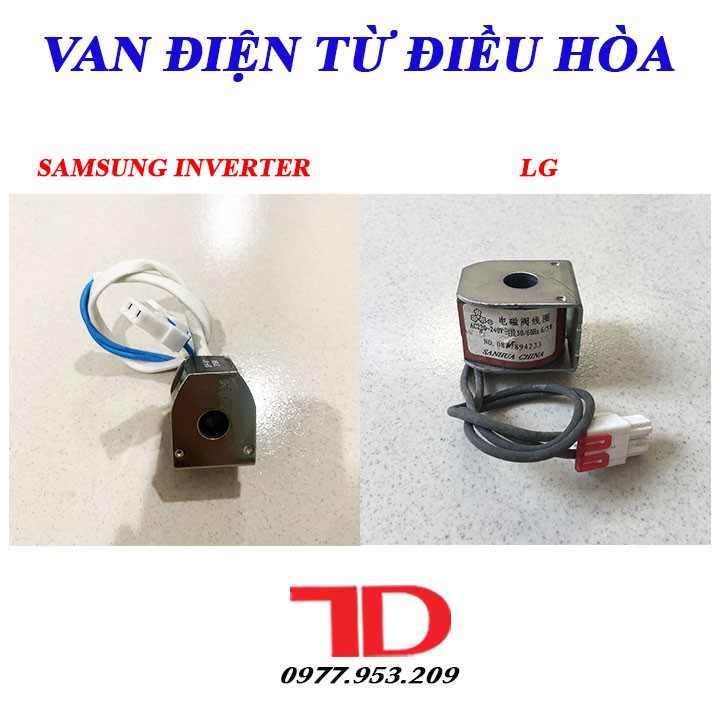 Cuộn hút LG, SAMSUNG INVERTER, cuộn điện (Coil) Van điện từ điều hòa LG, SAMSUNG INVERTER