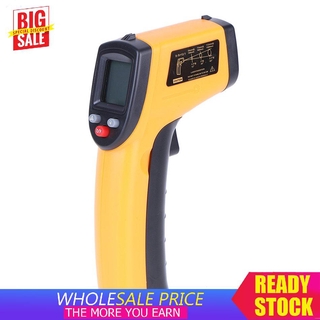 Nhiệt kế kỹ thuật số hồng ngoại gm320 đo nhiệt độ không tiếp xúc từ -50 ~ 380 độ trong công nghiệp
