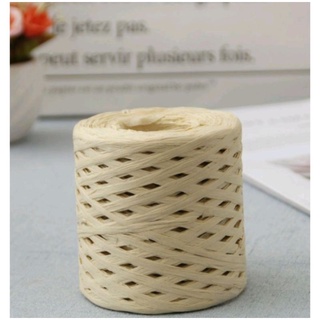 sợi cọ Raffia đan móc mũ túi xách