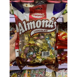 Kẹo Socola Almonds Hạnh Nhân Phú Cường 400g