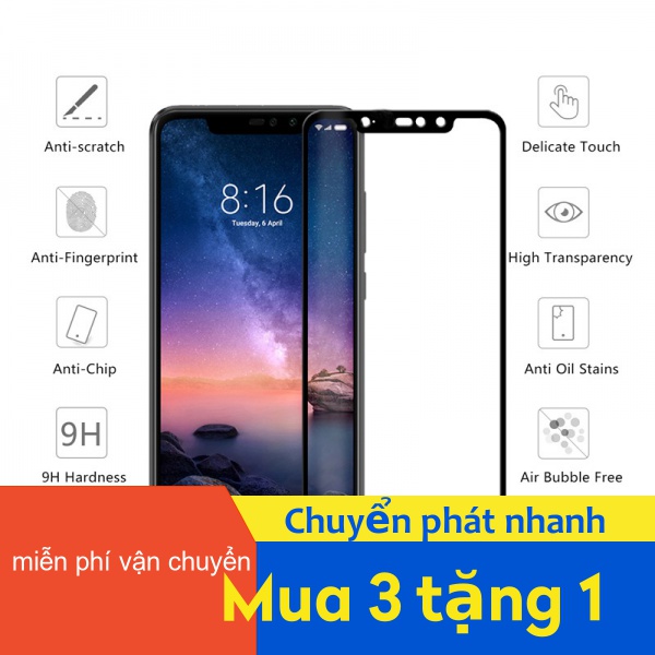 Kính cường lực 20D bảo vệ màn hình toàn diện cho Samsung A3 A5 A6 A7 A8  A9 A12 A22 A32 Star Pro Lite Plus 2017 2018 2019 4G