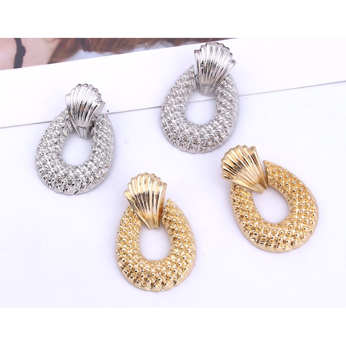 Khuyên tai Xò và giọt nước vân dứa xinh xắn