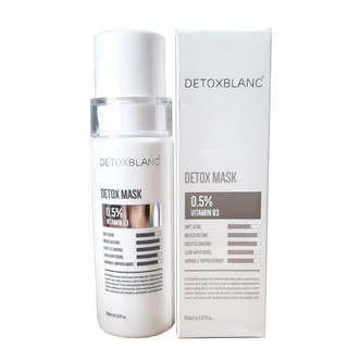 Mặt nạ thải độc trắng da detox blanc giúp da trắng sáng mịn màng