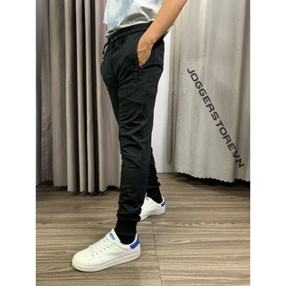 QUẦN JOGGER THUN TRƠN 2 DÂY KÉO