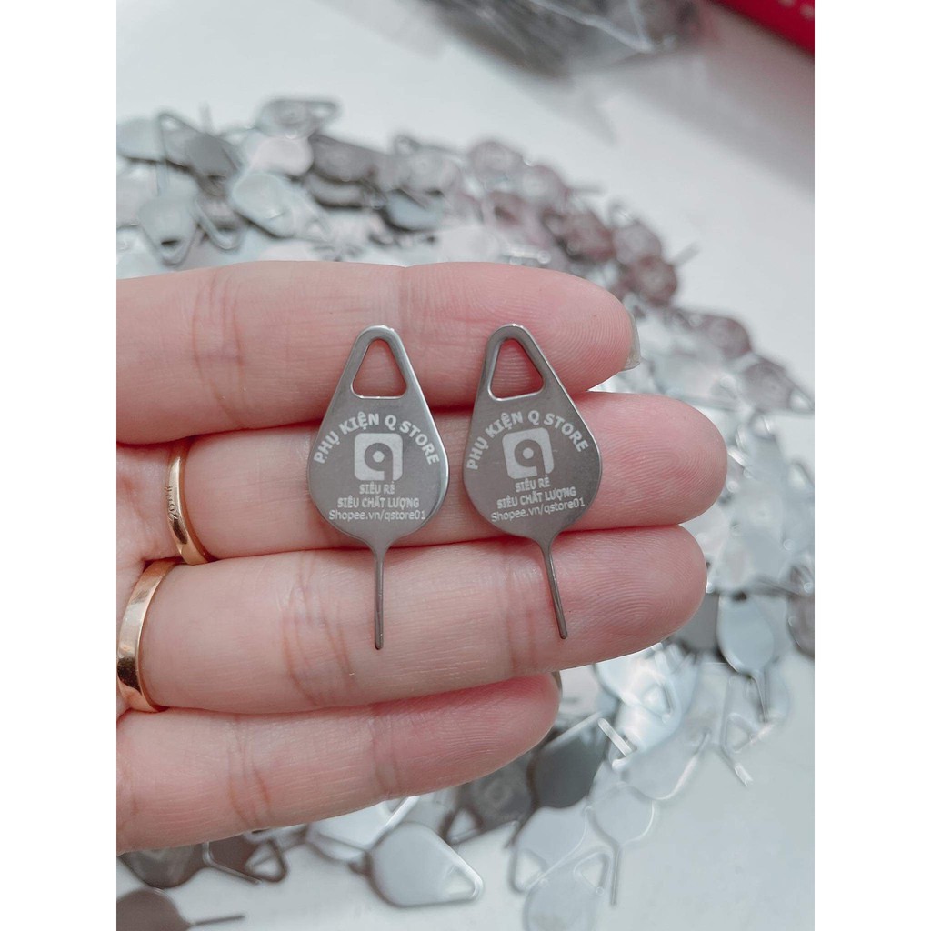 [Deal 1K] Que Chọc Sim Samsung Inox Không Gỉ Chỉ 1K - Que Lấy Sim Điện Thoại