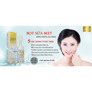 {SP Chính hãng} Bọt rửa mặt đông trùng hạ thảo ANB