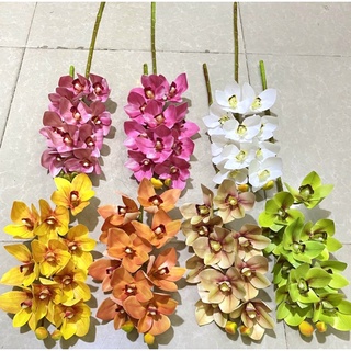Cành Hoa Địa Lan giả - Hoa giả cao cấp