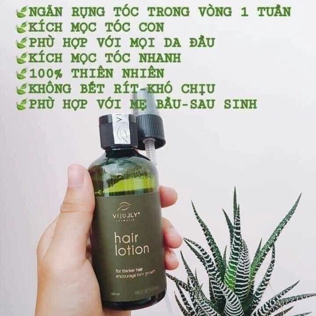 Tinh dầu bưởi vijully,  kích thích mọc tóc, trị rụng tóc