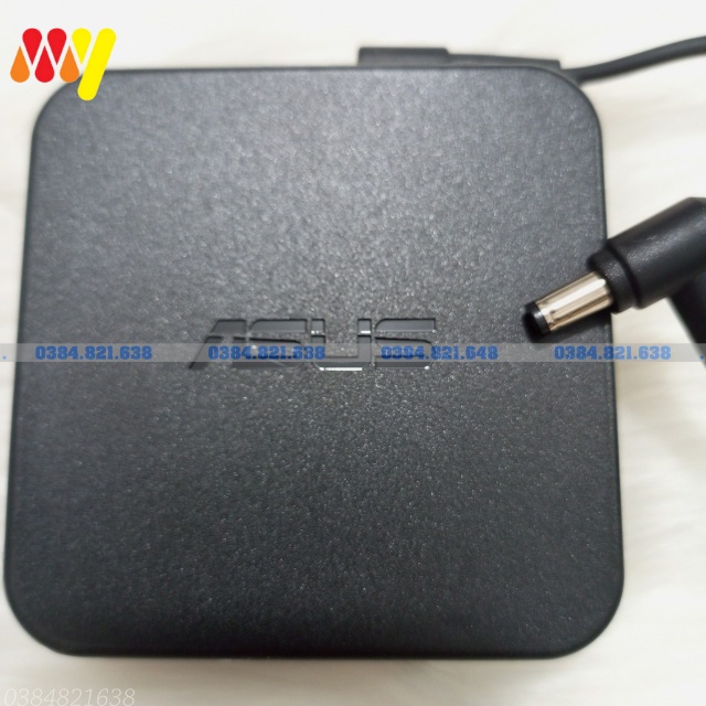 Sạc Laptop Asus Củ Vuông 19V-4.74A (90Wh) Đầu thường (5.5mm*2.5mm) - Bảo hành 18 tháng. Kèm dây nguồn