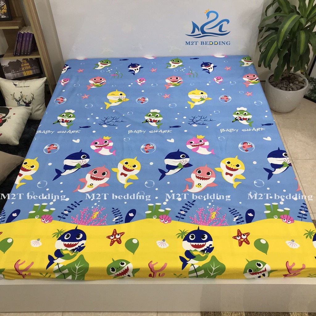 Thanh li chống thấm Cotton M2T bedding ga chống thấm thun Nano kháng khuẩn không nóng,bí