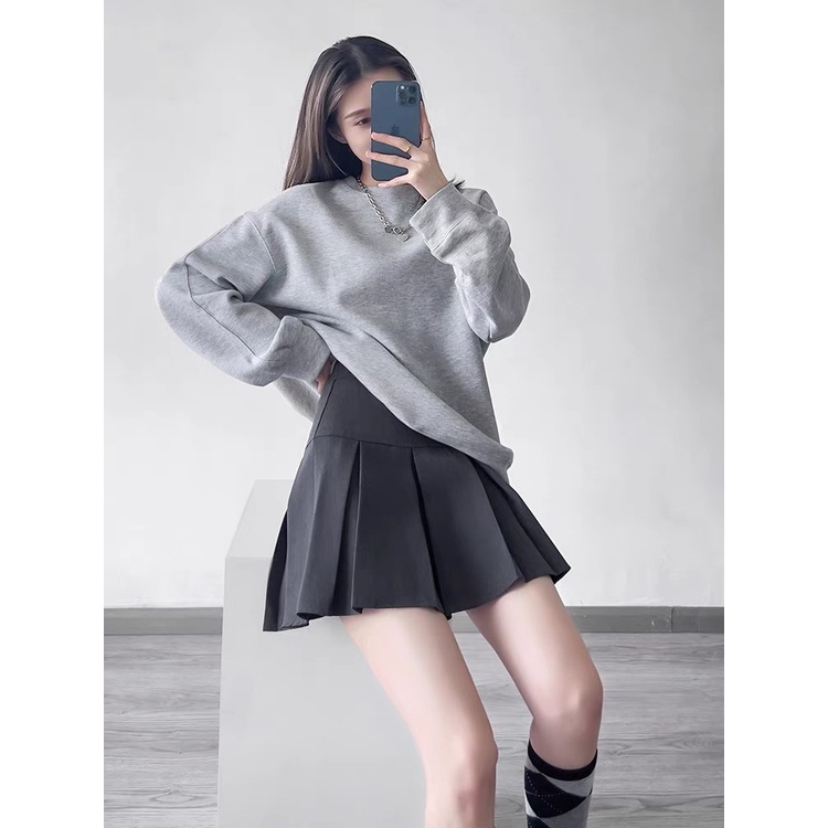 Chân Váy xếp ly to trẻ trung tôn dáng cho nữ m037