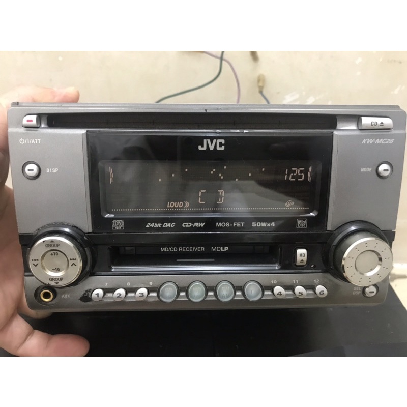 Đầu CD Ô TÔ JVC  KW-MC26