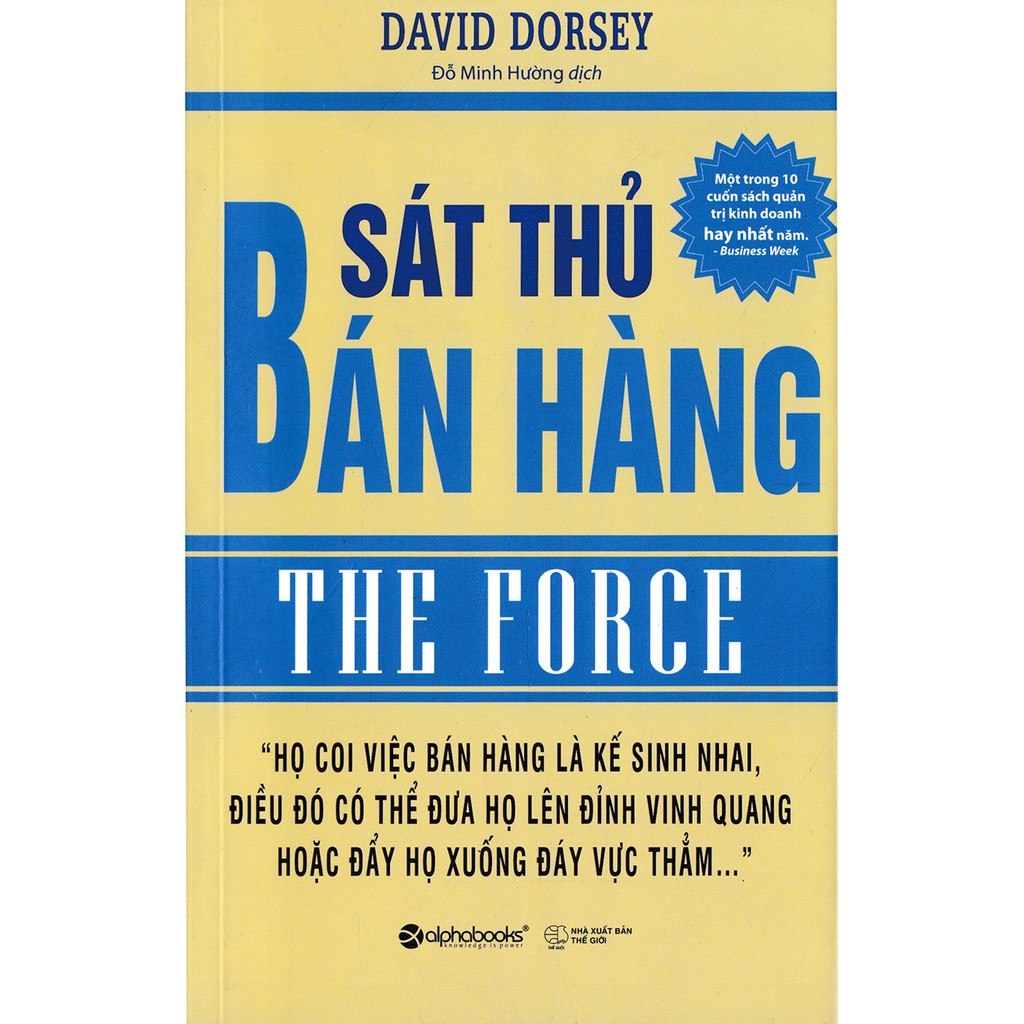 Sách - Sát thủ bán hàng - The Force ( David Dorsey )